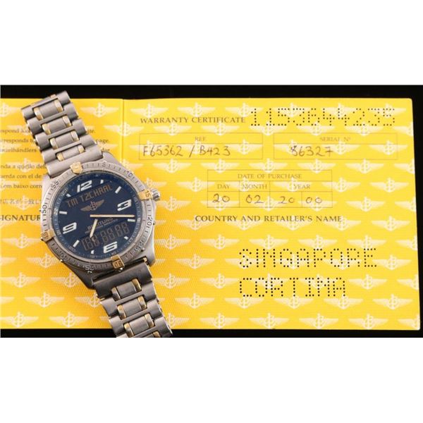 Breitling Mens Wrist Watch