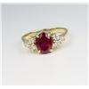 Image 3 : Beautiful G.I.A. Certified Lab Grown Ruby