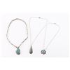 Image 3 : Lot of 3 Navajo Turquoise Necklaces