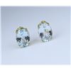 Image 3 : Striking Natural Aquamarine Earrings