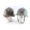 Image 1 : Two Soviet SSh-36 Helmets.