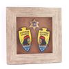 Image 1 : Framed Deputy Sheriff Badge
