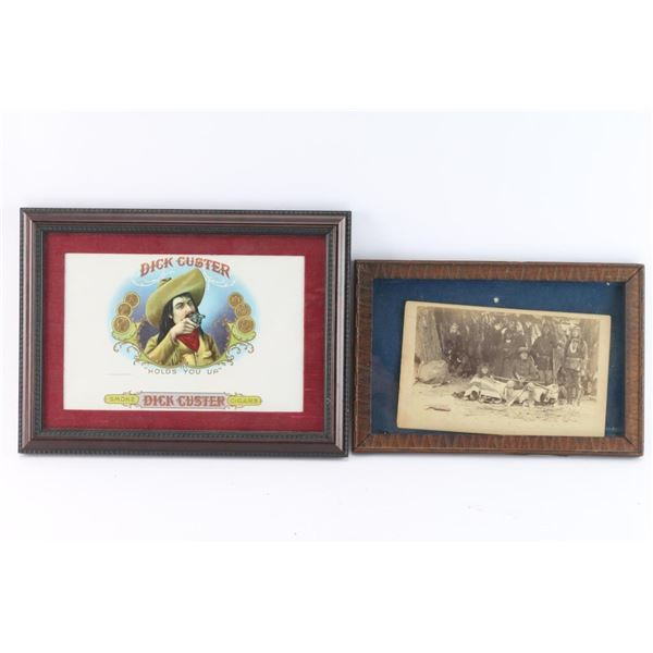Vintage Photo and Advertiser