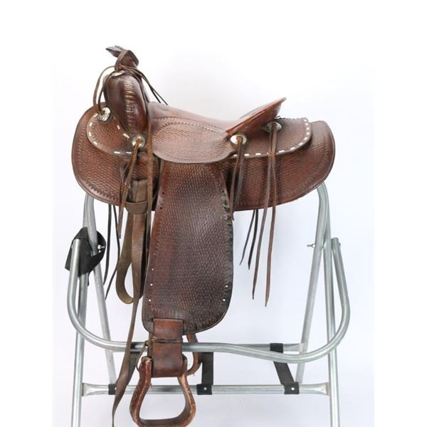 Al Capone Attributed Western Saddle