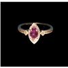 Image 2 : Elegant Lab Grown Alexandrite and Diamond