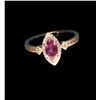 Image 4 : Elegant Lab Grown Alexandrite and Diamond