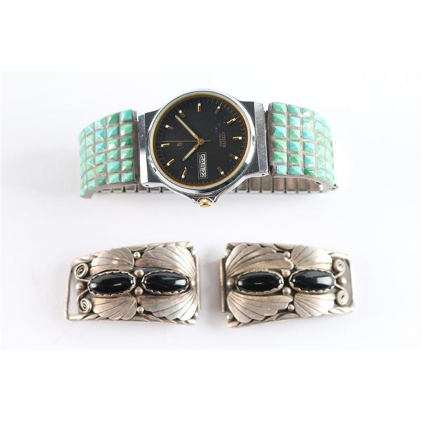 Lot of 2 Navajo Watch bands