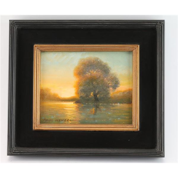 Original Oil on Canvas By Paul Wenzel
