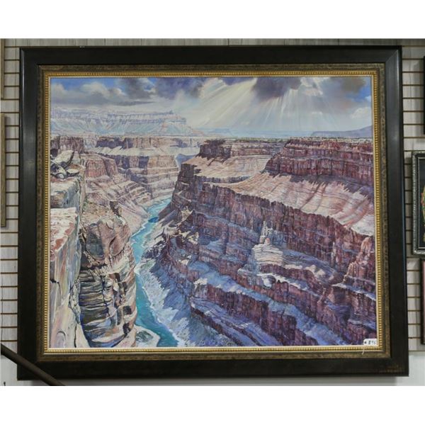 Original Oil on Canvas By Ruth Mayer