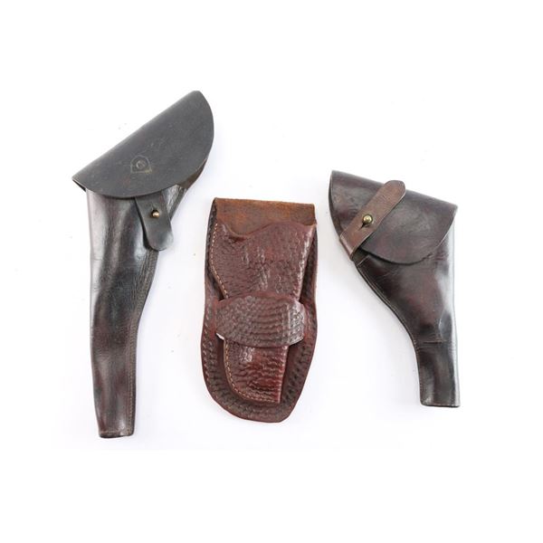 Lot of Vintage Leather Holsters