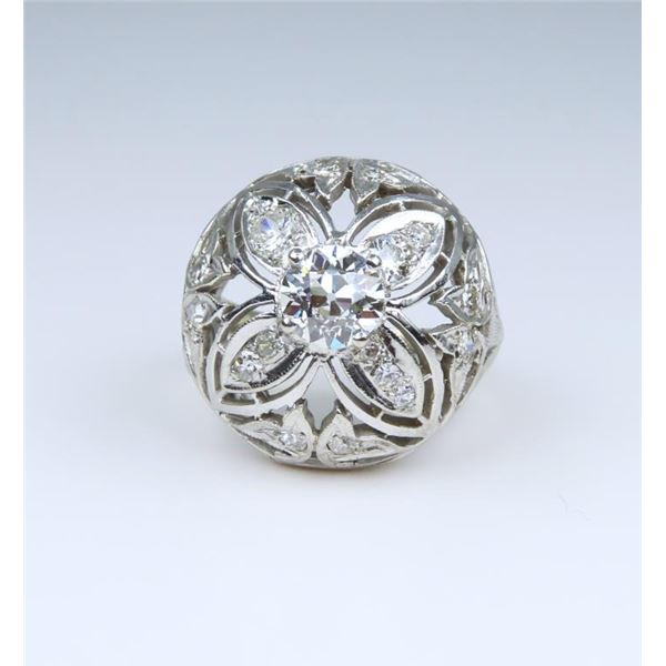 Gorgeous Antique European cut Diamond Ring