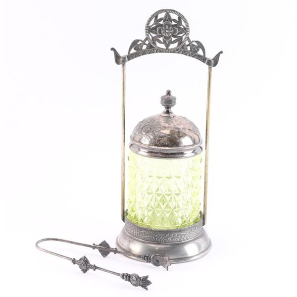 Victorian Pickle Caster Jar