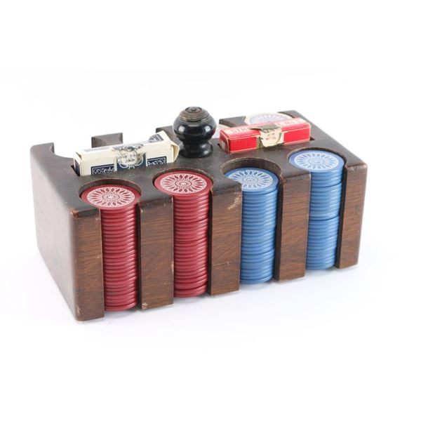 Vintage Poker Set