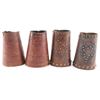 Image 1 : Lot of 2 Pairs Of Cowboy Cuffs