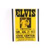 Image 2 : 1977 Elvis Concert Poster