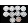 Image 2 : Lot of 10 Walking Liberty Silver Dollars