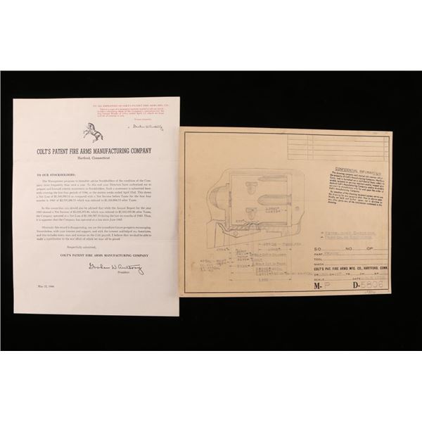 Colt Manufacturing Patent Drawing.