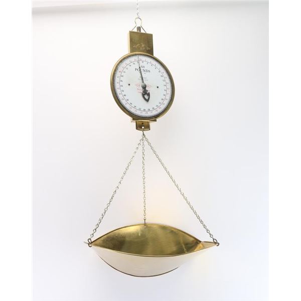 60 Lb Brass Scale