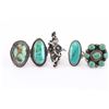 Image 1 : Lot of 5 Navajo Rings