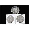 Image 1 : Lot of 3 Morgan Silver Dollars
