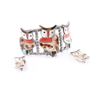 Image 3 : Hopi Inlaid Owl Cuff and Earrings