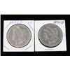 Image 1 : Lot of 2 Morgan Silver Dollars