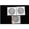 Image 1 : Lot of 3 Morgan Silver Dollars