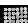 Image 3 : Lot of 24 Ben Franklin Half Dollar Coins
