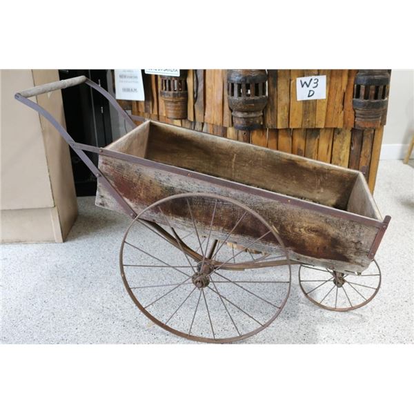 Antique Flower Cart.