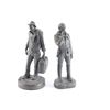 Image 2 : Lot of 2 Vintage Michael Garman Sculptures