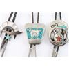 Image 4 : Lot of Masonic Bolo Ties & Jewelry