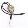 Image 1 : Navajo Turquoise Bolo Tie