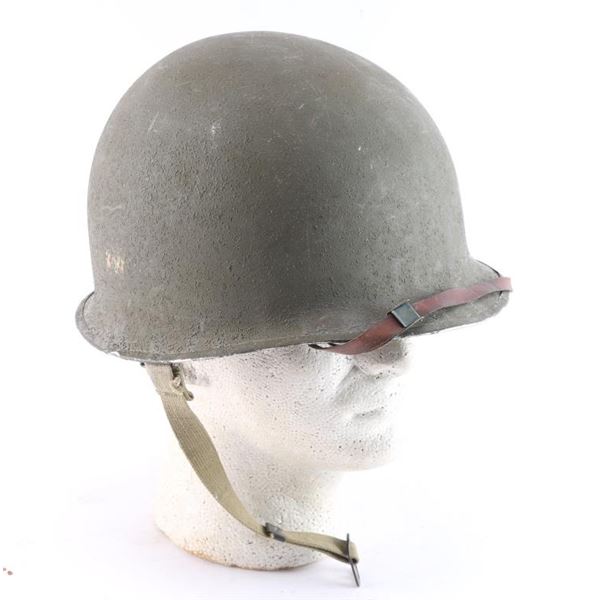 U.S. WW2 Fixed Bale M1 Helmet.