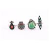 Image 1 : Lot of 4 Navajo Rings