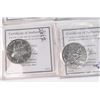 Image 2 : Lot of 10 Canadian Silver Maple Bullion Coins