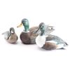 Image 1 : Lot of (3) Handcrafted Resin Ducks