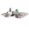 Image 2 : Lot of (3) Handcrafted Resin Ducks
