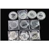 Image 1 : Lot of 10 Canadian Silver Dollar Coins
