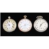 Image 2 : Lot of (3) Pocket Watches