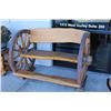 Image 1 : Wagon Wheel Bench