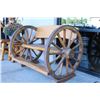 Image 3 : Wagon Wheel Bench