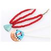 Image 2 : Lot of 2 Beaded Necklaces