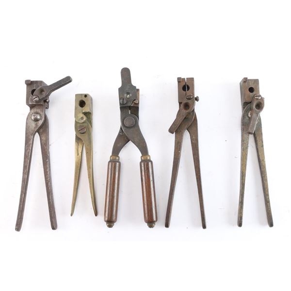 Lot of 5 Large Caliber Rifle Molds