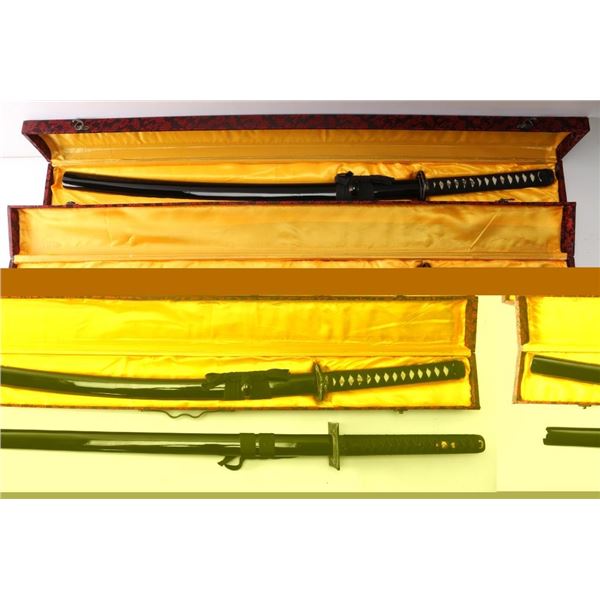 Lot of 4 Samurai Style Swords