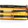 Image 2 : Lot of 4 Samurai Style Swords