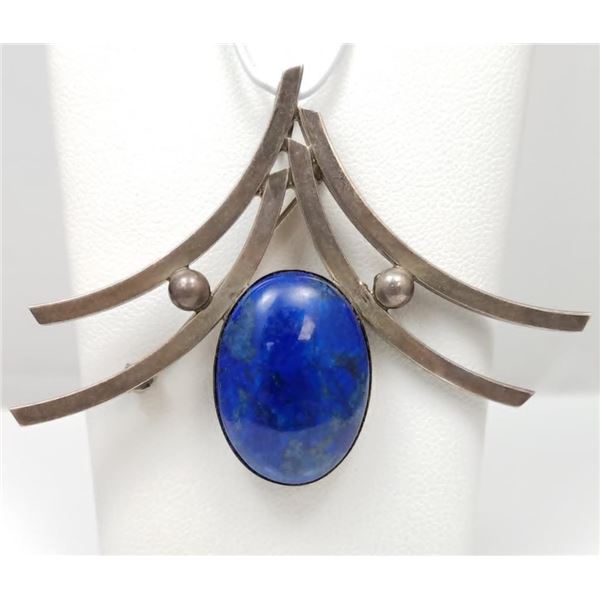 Striking Lapis Lazuli Pendant/Brooch