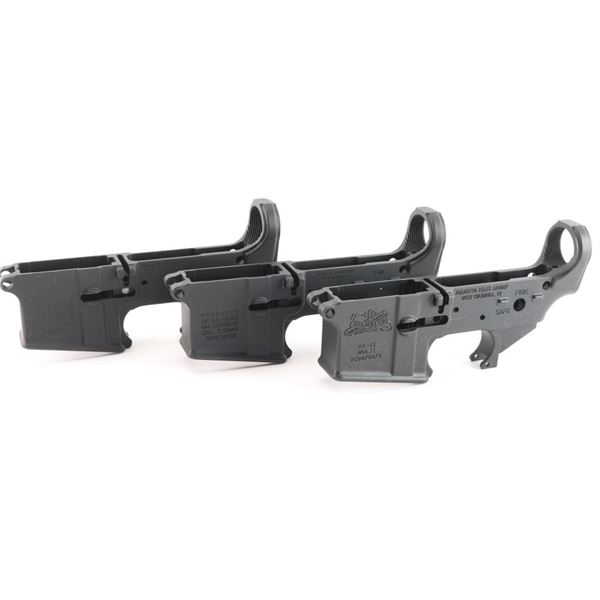 Lot of 3 Palmetto State Armory Receivers