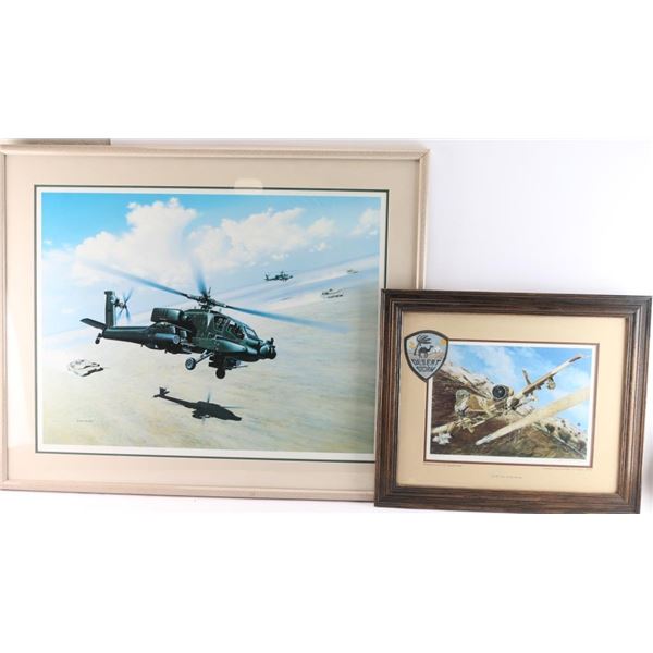 Lot of 2 Desert Storm Prints