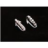 Image 1 : Pair of Ladies Diamond Earrings