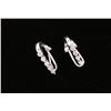 Image 4 : Pair of Ladies Diamond Earrings